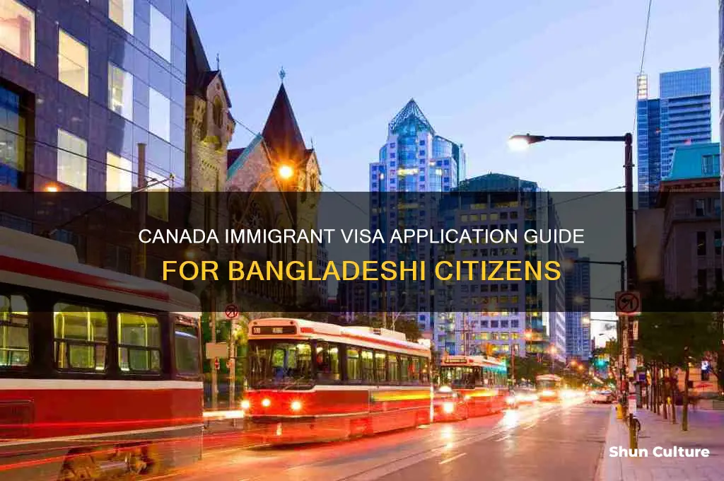 how to apply for canada immigrant visa from bangladesh