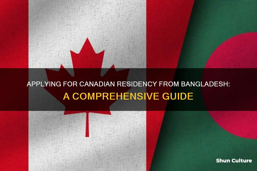 how to apply for canadian residency from bangladesh