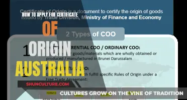 Applying for a Certificate of Origin in Australia: A Guide