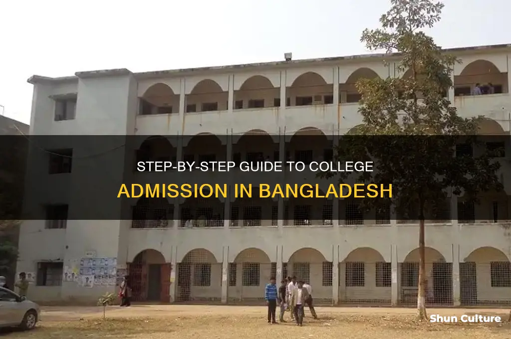 how to apply for college admission in bangladesh