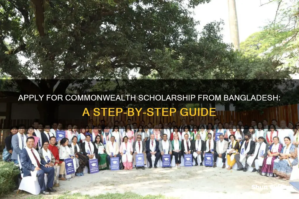 how to apply for commonwealth scholarship from bangladesh