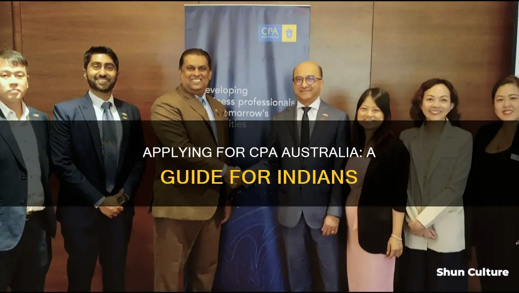 how to apply for cpa australia from india