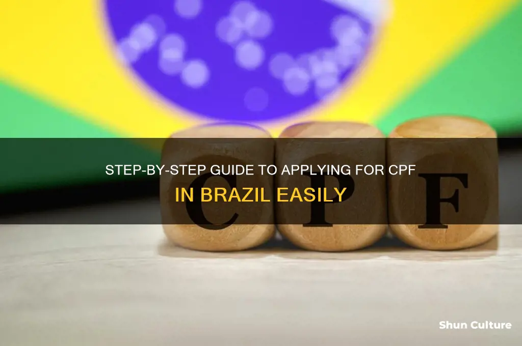 how to apply for cpf in brazil