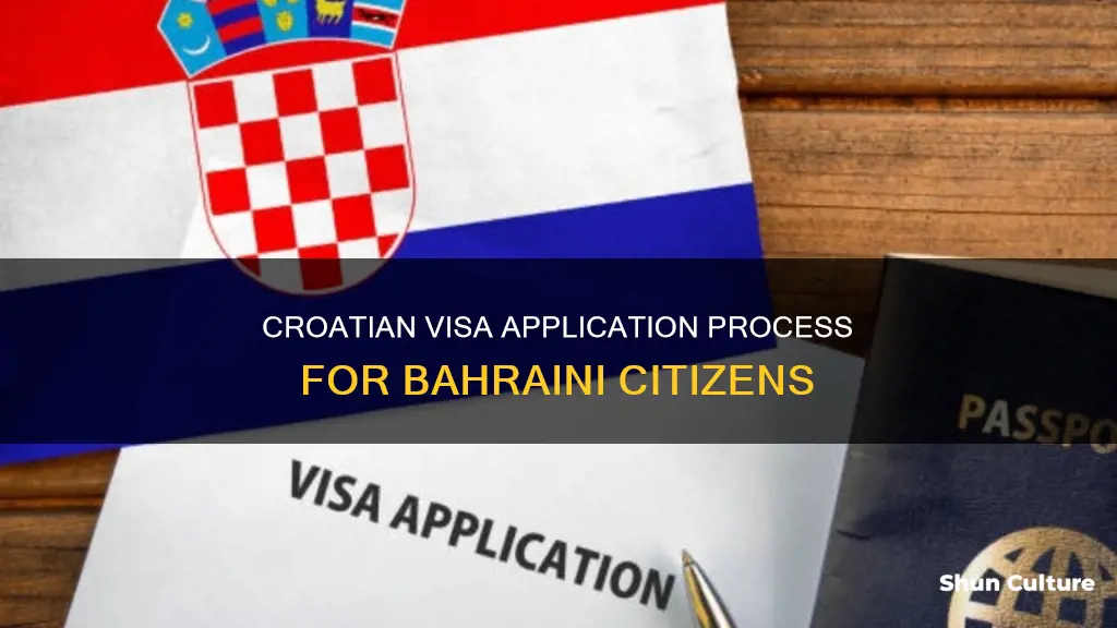 how to apply for croatian visa from bahrain