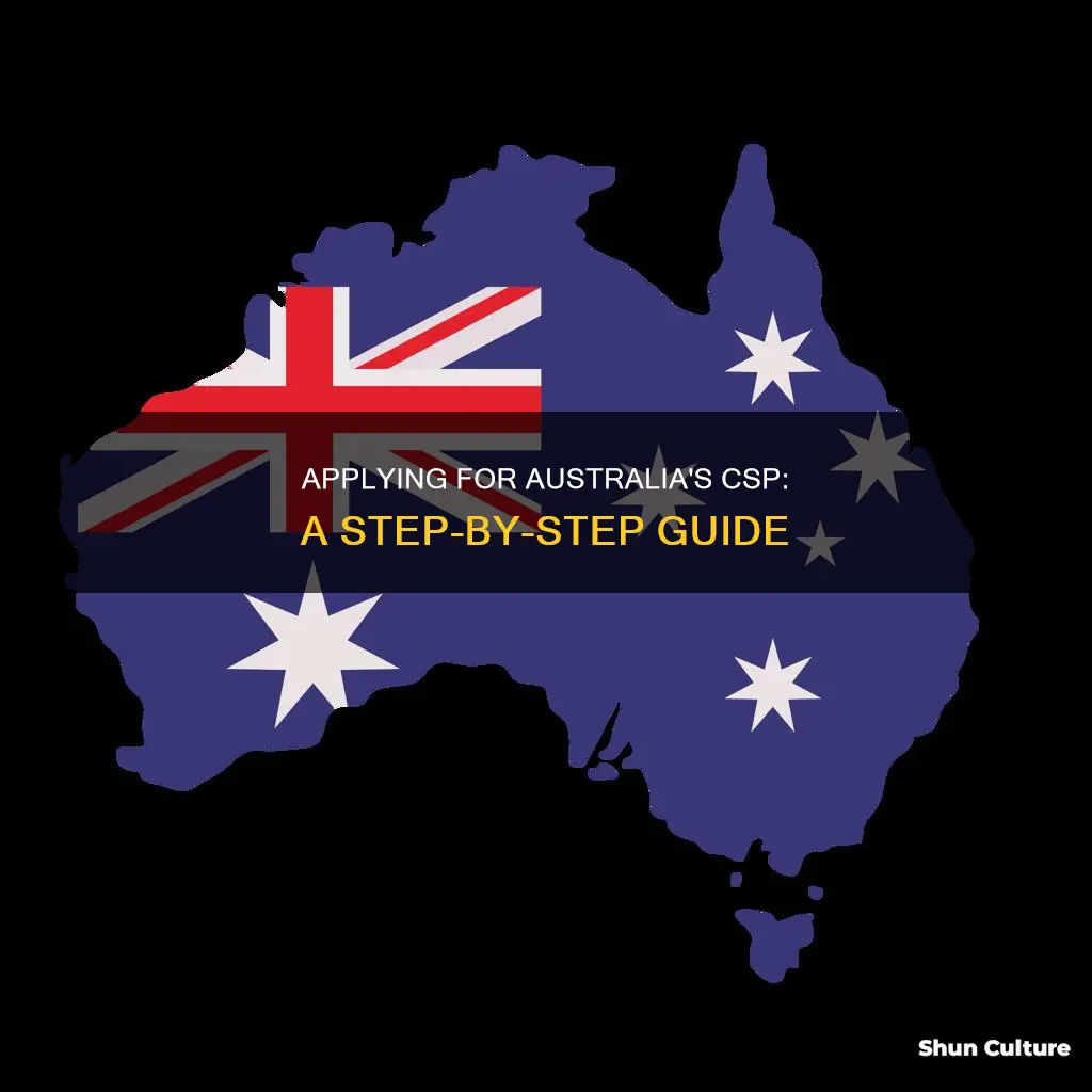 how to apply for csp australia