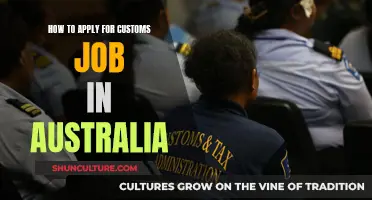 Customs Jobs: How to Apply in Australia