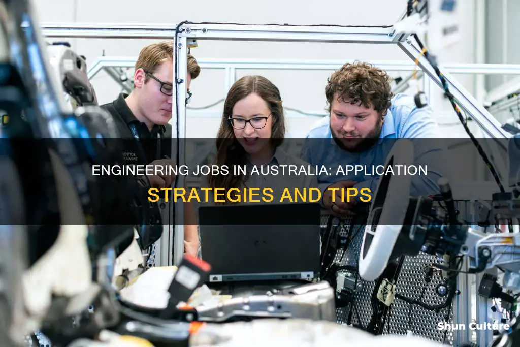 how to apply for engineering jobs in australia