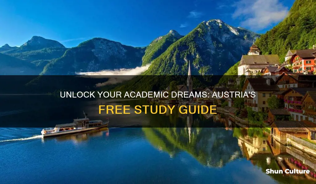 how to apply for free study in austria