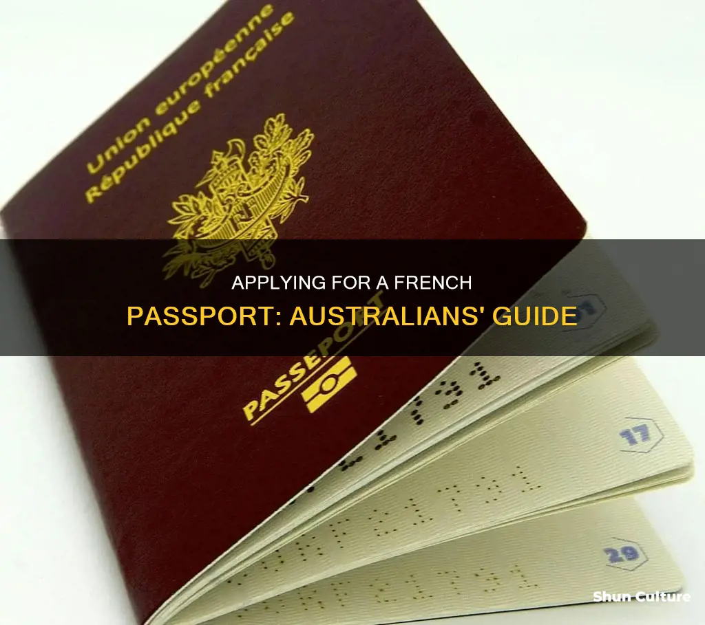 how to apply for french passport in australia