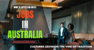 Applying for Hotel Jobs: Australia's Unique Process