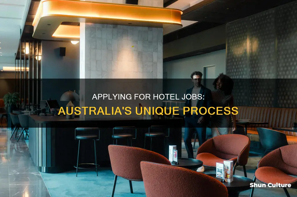 how to apply for hotel jobs in australia