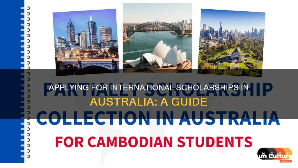 how to apply for international scholarship in australia