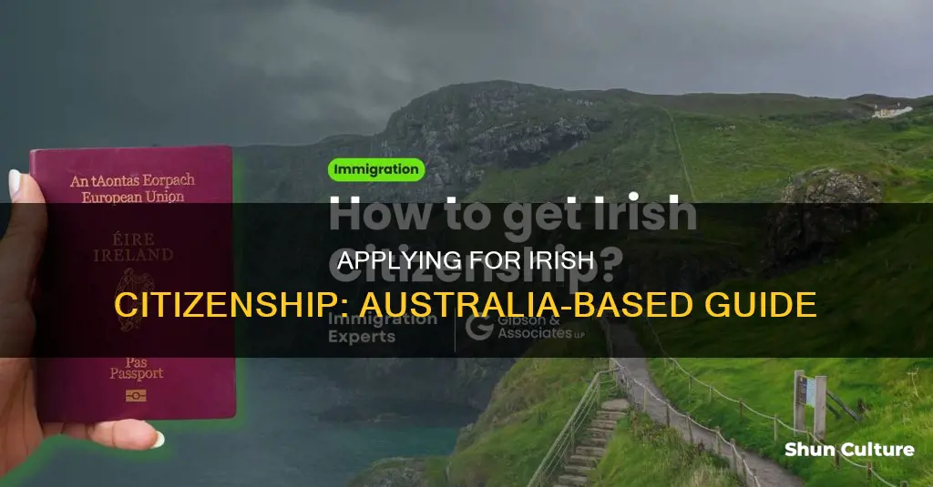 how to apply for irish citizenship in australia