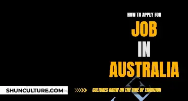 Applying for Jobs in Australia: A Comprehensive Guide