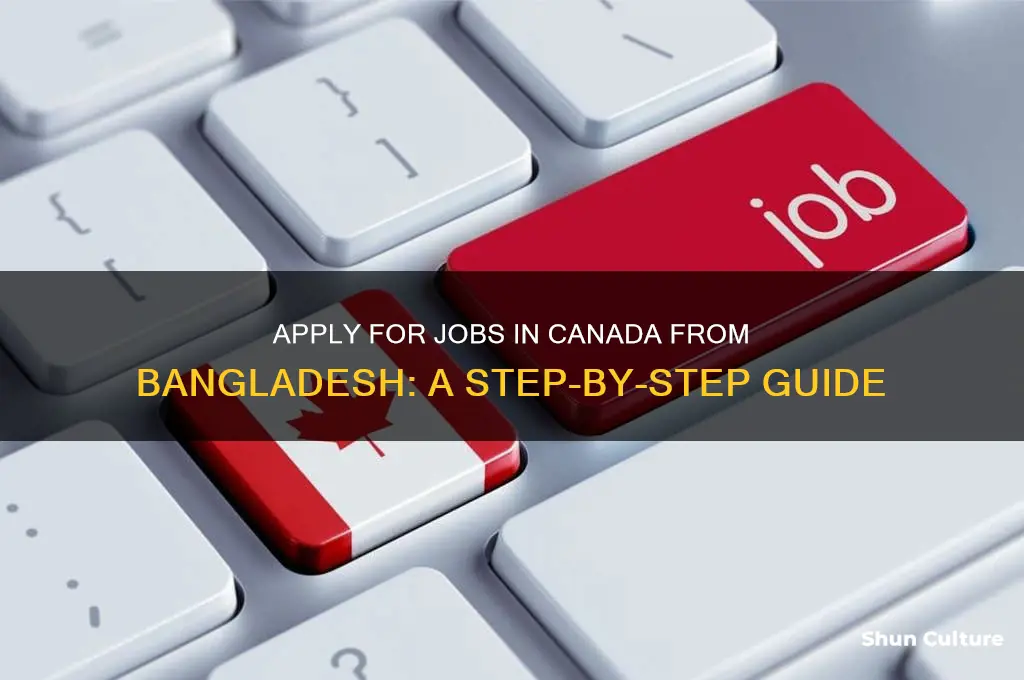 how to apply for job in canada from bangladesh