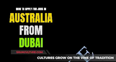 Applying for Jobs in Australia: A Guide for Dubai Residents