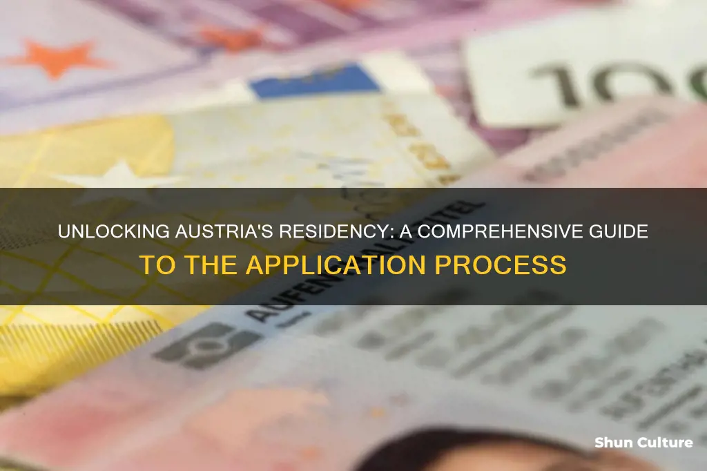 how to apply for legal residency in austria