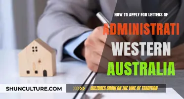 Applying for Letters of Administration in Western Australia