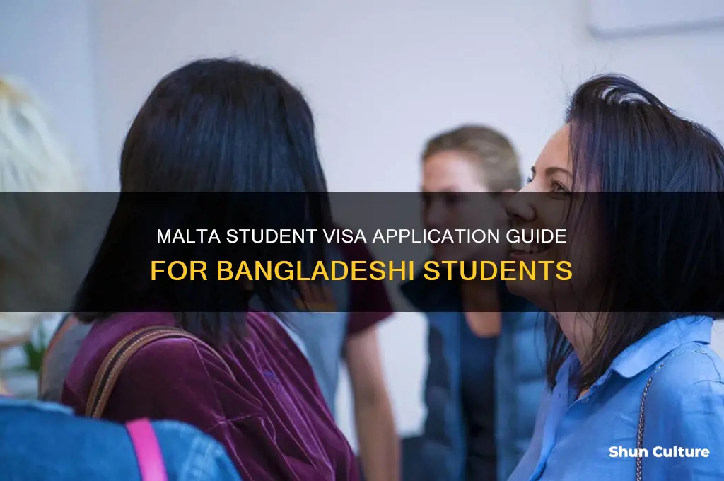 how to apply for malta student visa from bangladesh