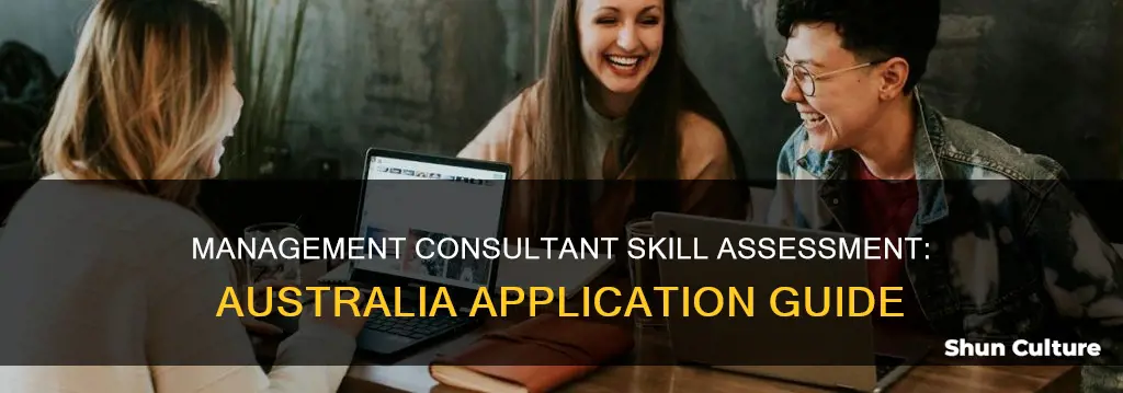 how to apply for management consultant skill assessment australia
