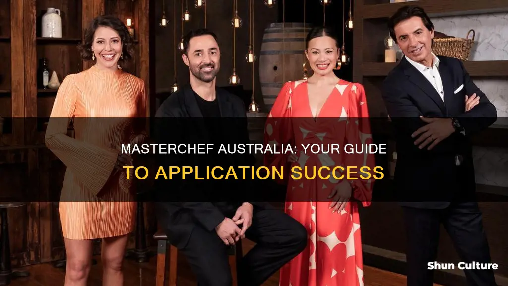 how to apply for masterchef australia