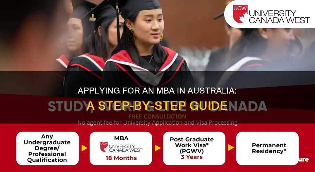how to apply for mba in australia