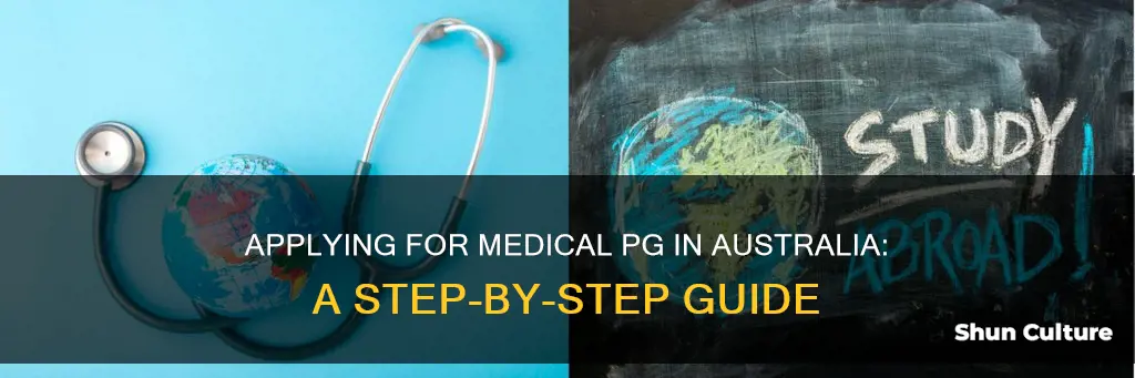how to apply for medical pg in australia