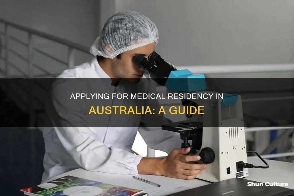 how to apply for medical residency in australia