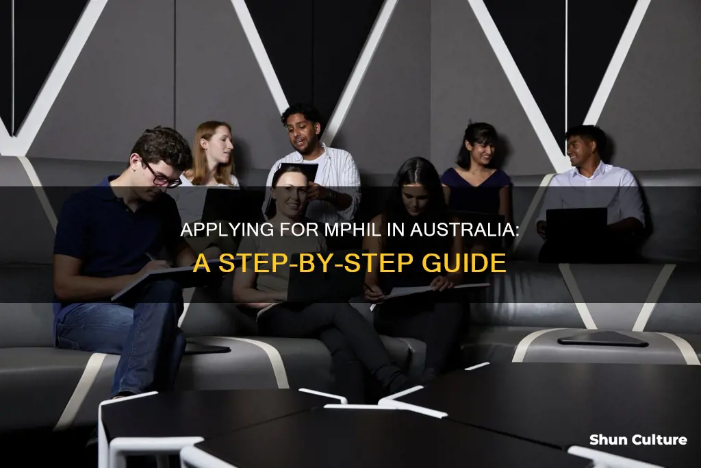 how to apply for mphil in australia