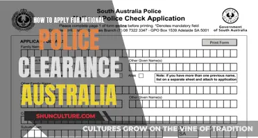 Police Clearance in Australia: Application Process Simplified