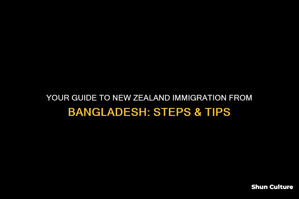 how to apply for new zealand immigration from bangladesh