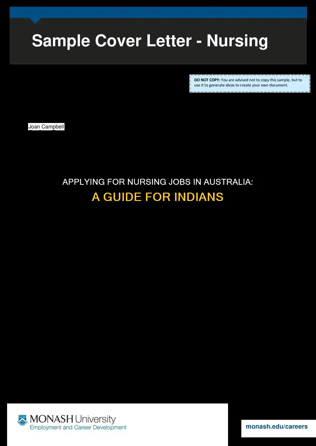 how to apply for nursing job in australia from india