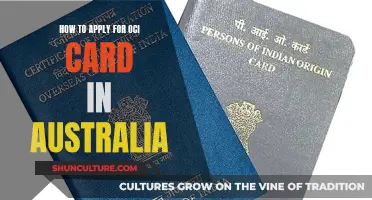 OCI Card Application Process: Australia Edition