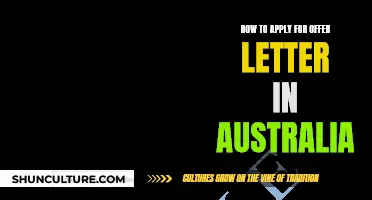 Applying for an Australian Offer Letter: A Guide