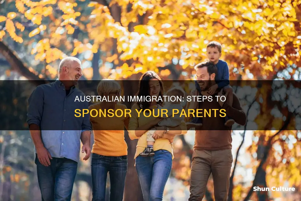 how to apply for parents immigration in australia