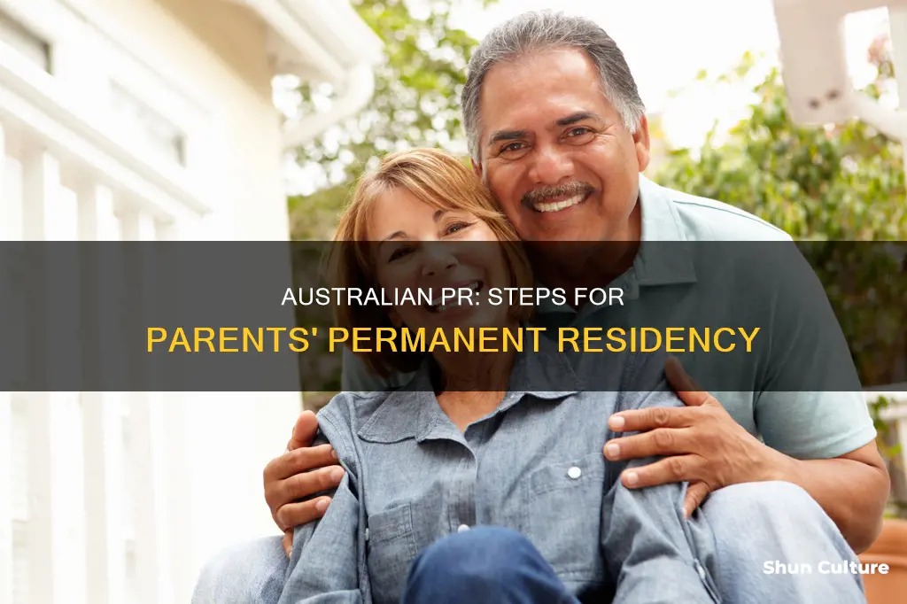 how to apply for parents permanent residency in australia