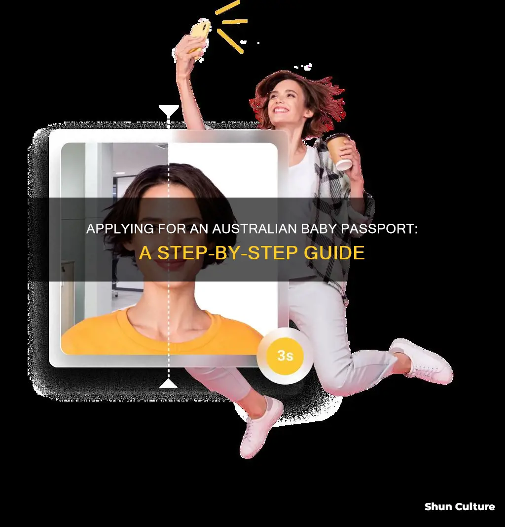 how to apply for passport for baby in australia