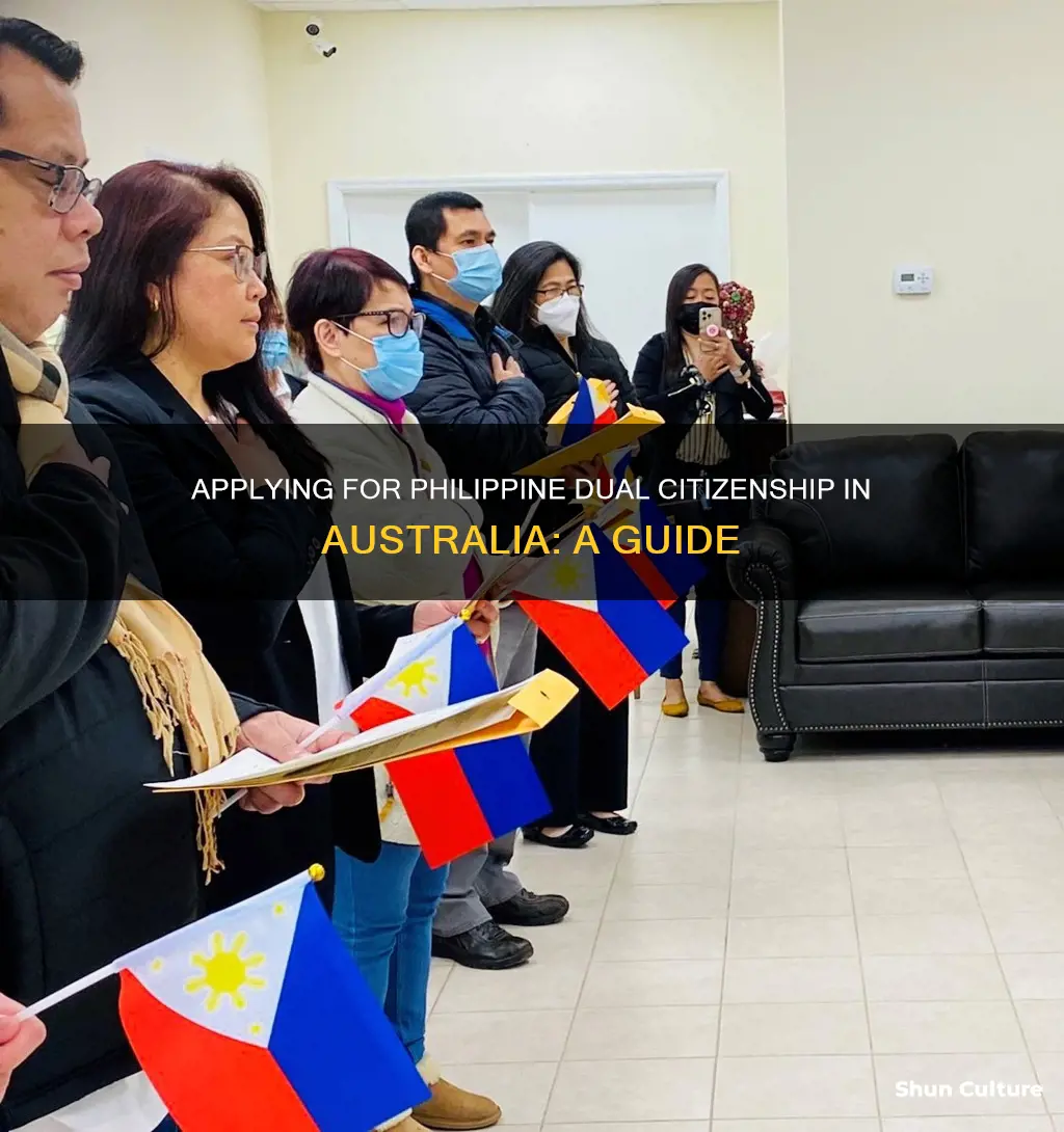 how to apply for philippine dual citizenship in australia