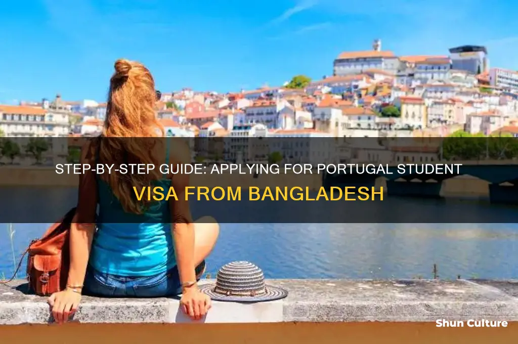 how to apply for portugal student visa from bangladesh