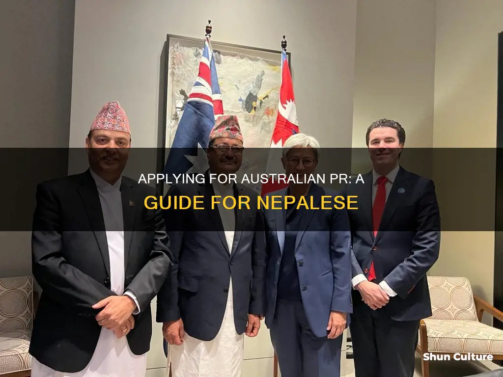 how to apply for pr in australia from nepal
