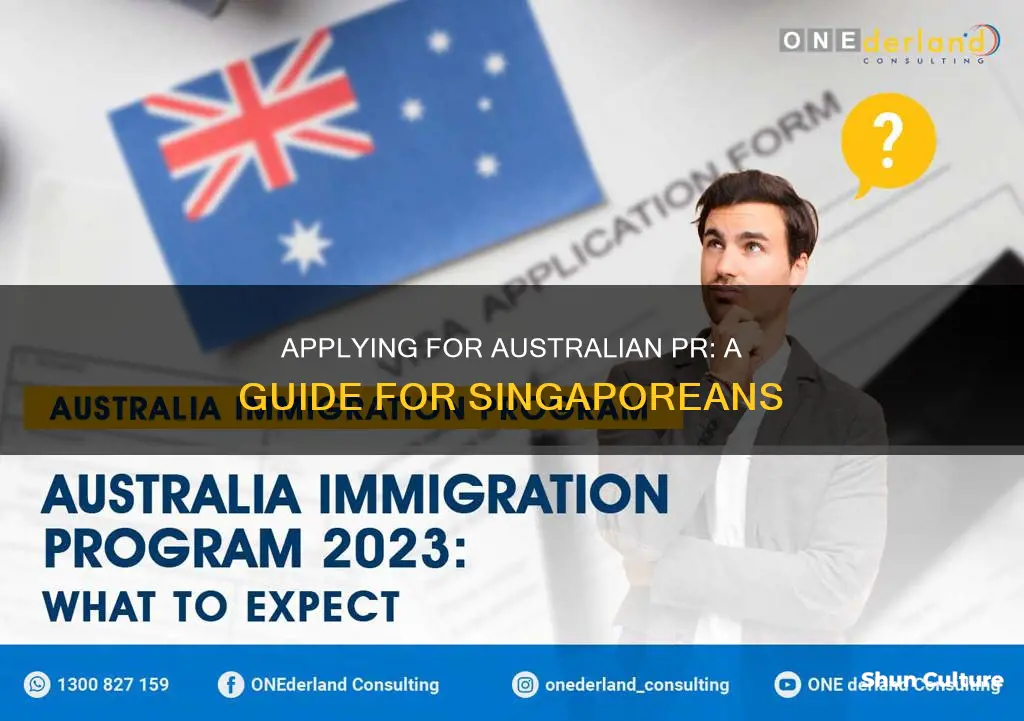 how to apply for pr in australia from singapore