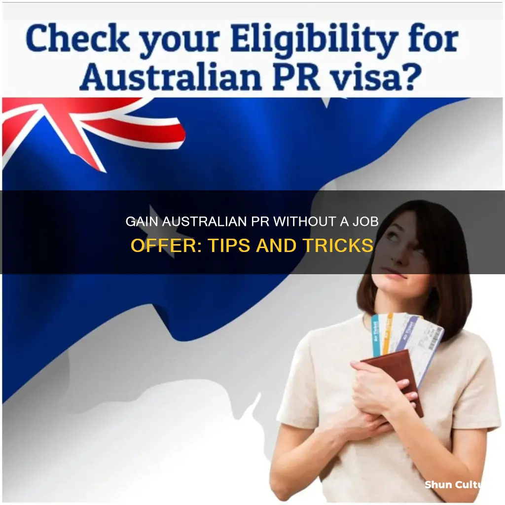 how to apply for pr in australia without job offer