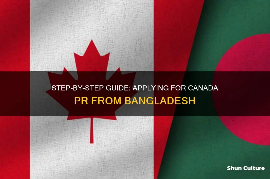 how to apply for pr in canada from bangladesh