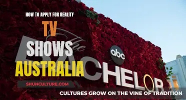 Reality TV Show Applications: Australia Edition
