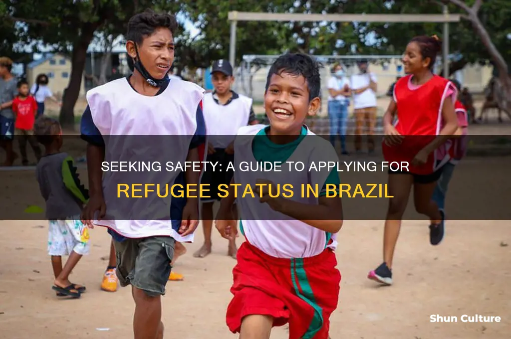 how to apply for refugee status in brazil