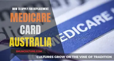 Applying for a Medicare Card Replacement in Australia
