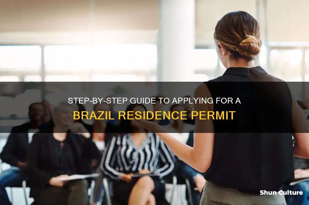how to apply for residence permit in brazil
