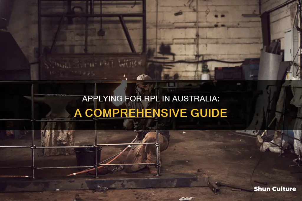 how to apply for rpl in australia