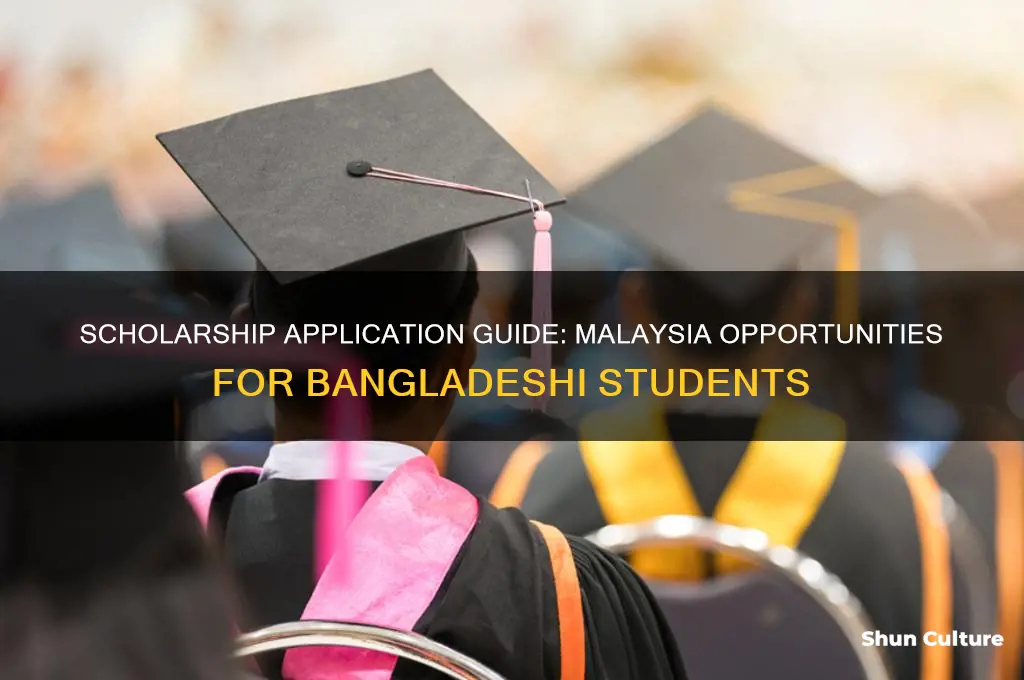 how to apply for scholarship in malaysia from bangladesh