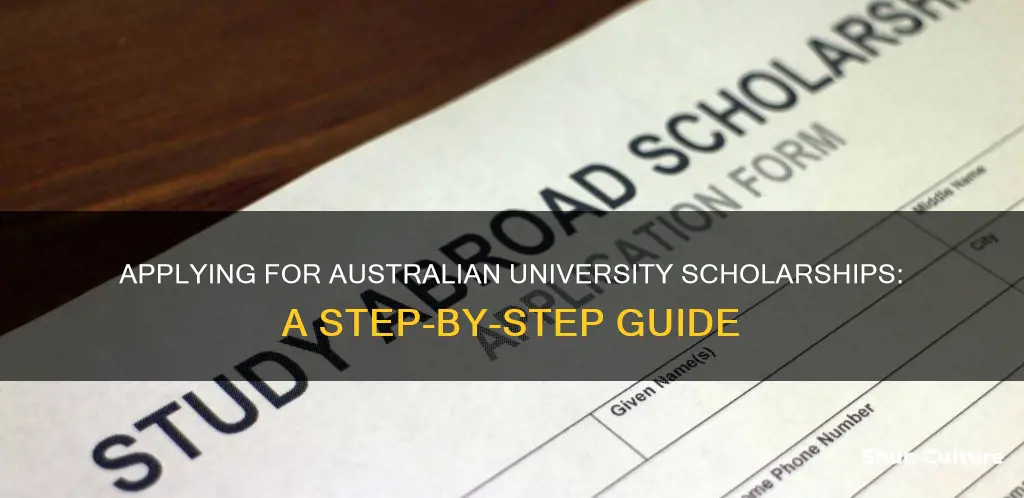 how to apply for scholarships for university in australia